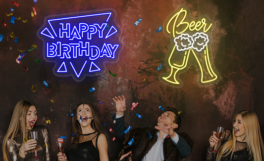 How to Choose the Best Neon Signs for Your Birthday Party