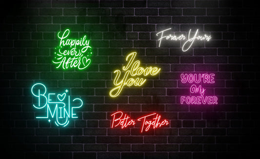 Custom Neon Love Notes by CRAZY NEON®: The Perfect Way to Express Your Love