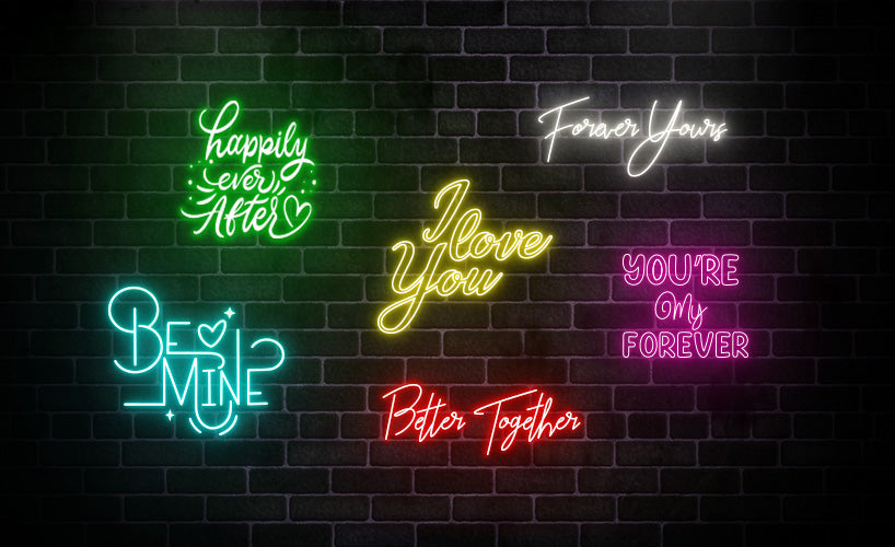 Custom Neon Love Notes by CRAZY NEON®: The Perfect Way to Express Your Love