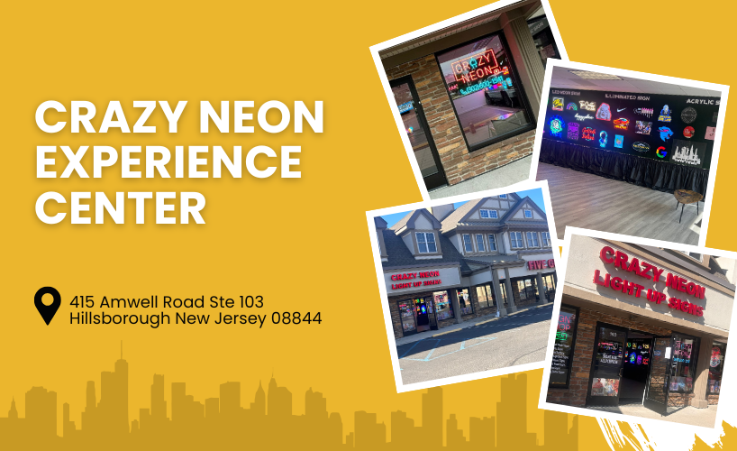 CRAZY NEON®’s Experience Store in Hillsborough- NJ, Lighting Up The Town