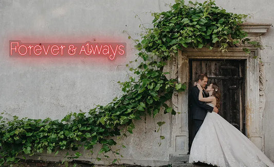 Creating Stunning Wedding Decor With The Best Custom Neon Signs