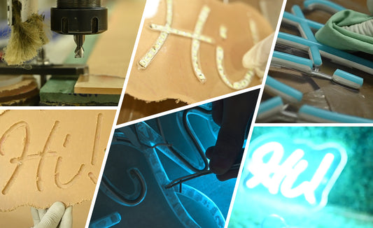 How We Make Those Cool LED Neon Signs!