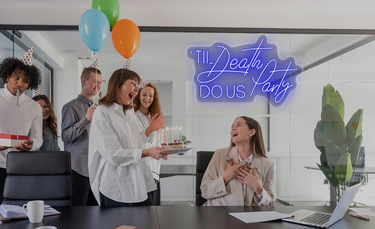 How to Pick the Perfect Custom Neon Sign for Office Celebrations