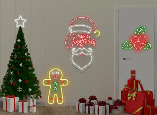 Decorate your homes for Christmas with CrazyNeon Custom Neon Signs