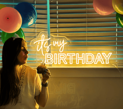 Happy Birthday Neon Signs