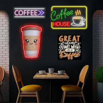 Cafe & Restaurants Neon Signs