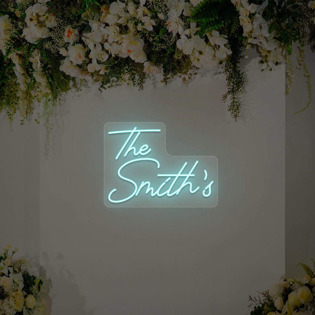 Last Name Personalized Wedding Neon Sign | CNUS011616