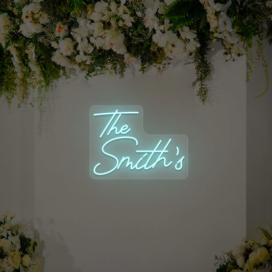 Last Name Personalized Wedding Neon Sign | CNUS011616