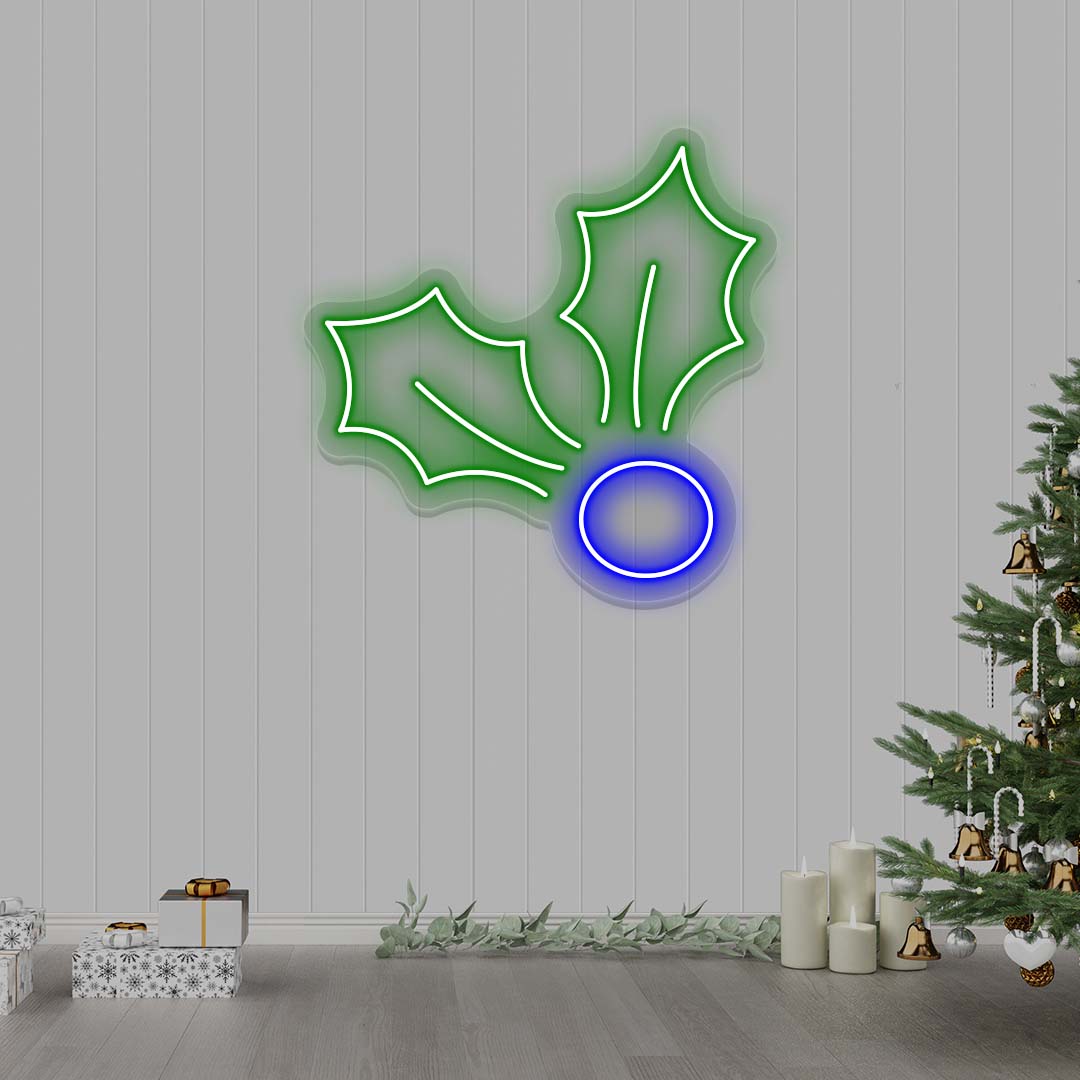 Christmas Mistletoe Neon Sign | CNUS023913