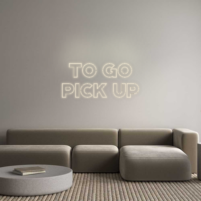 CN LED NEON: To Go
Pick Up