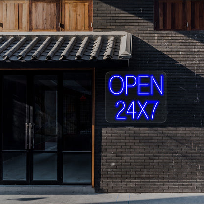 Open 24x7 Sign