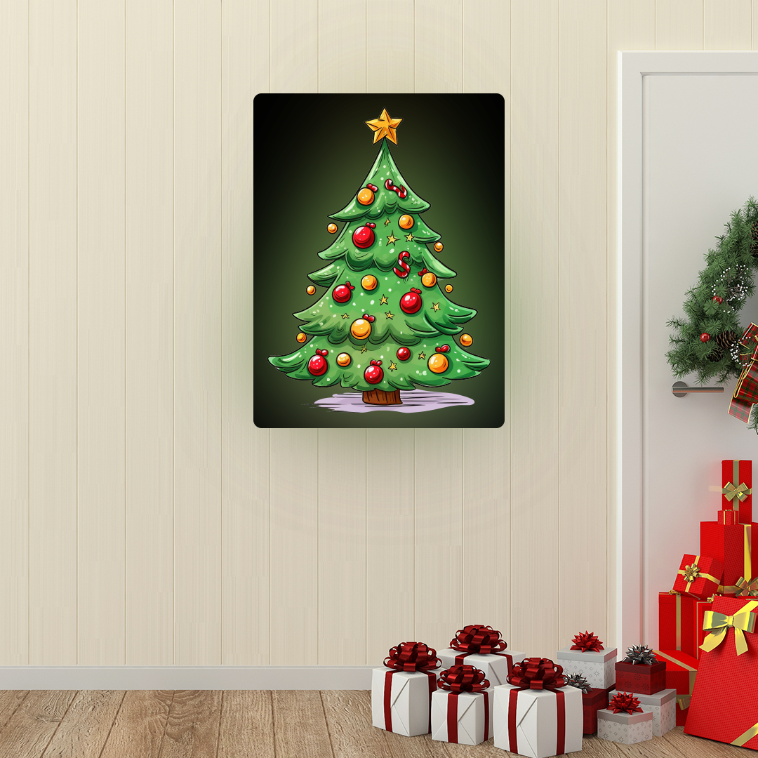 Christmas Tree Illuminated Sign | CNUS025057