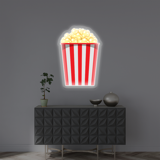 Popcorn Neon Artwork