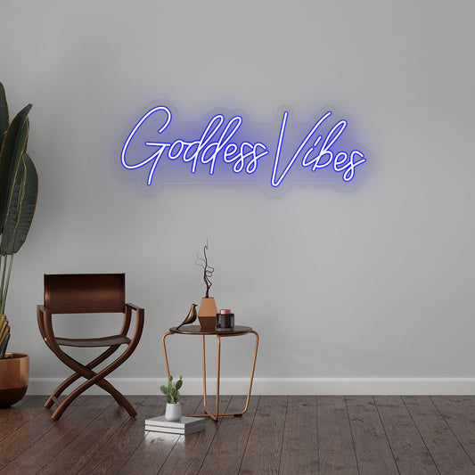 Goddess Vibes Neon Sign | CNUS016160 | Blue