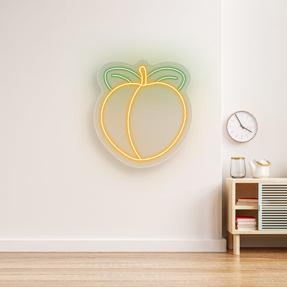 Peach Multicolor Neon Sign | CNUS017040 | Orange