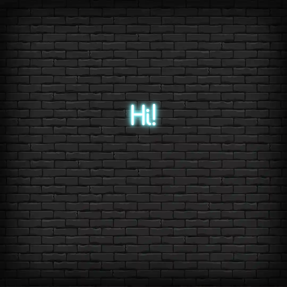 CN Outdoor Neon: Hi!