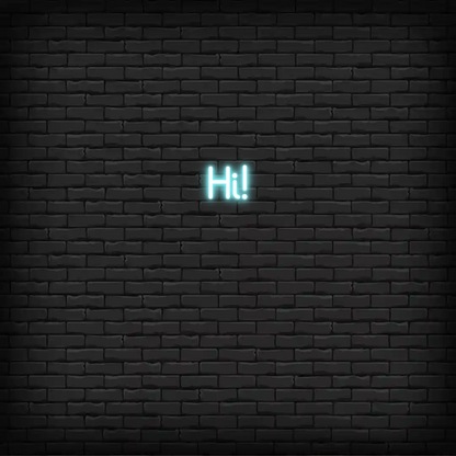 CN Outdoor Neon: Hi!