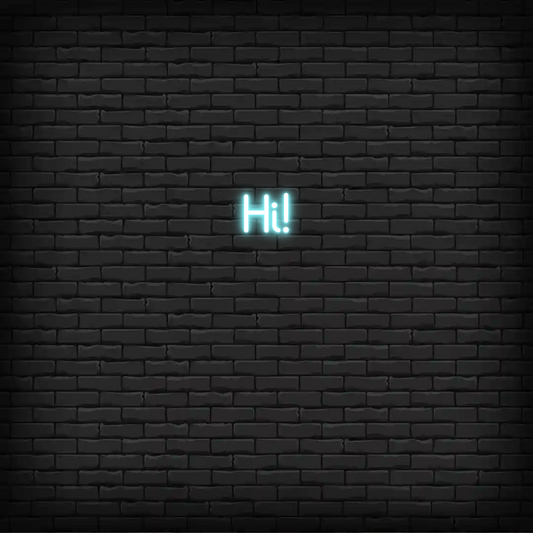 CN Outdoor Neon: Hi!