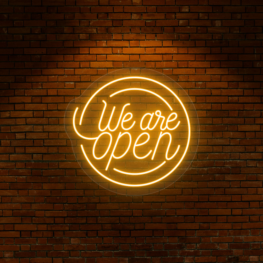 We Are Open Neon Sign | CNUS000105