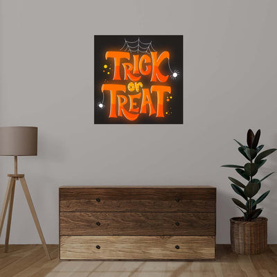 Trick Or Treat Illuminated Sign