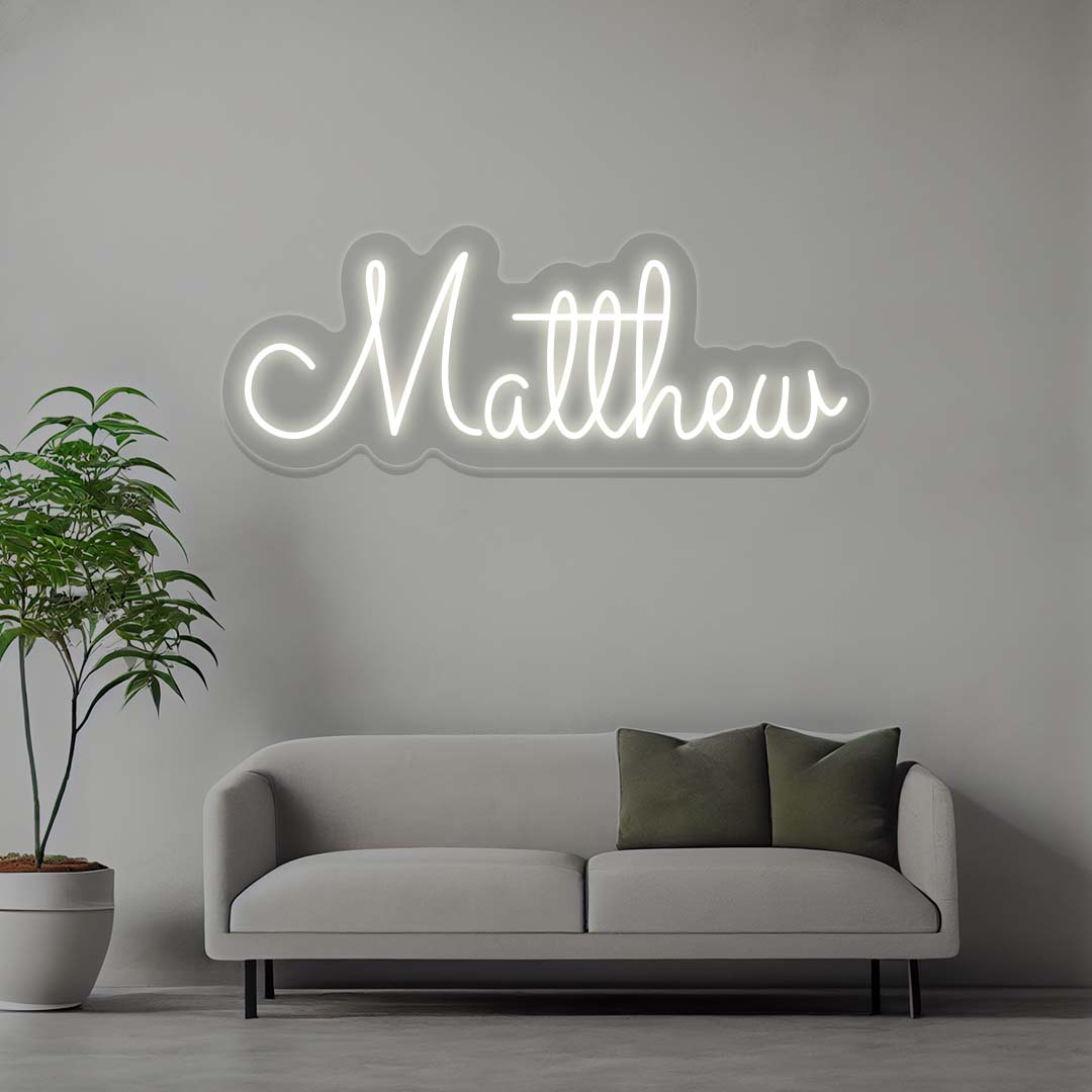 Matthew Name Neon Sign | CNUS022449