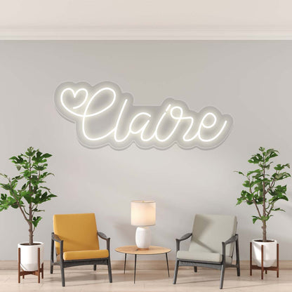 Claire Name Neon Sign | CNUS023169