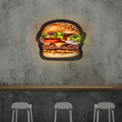 Burger Illuminated Sign