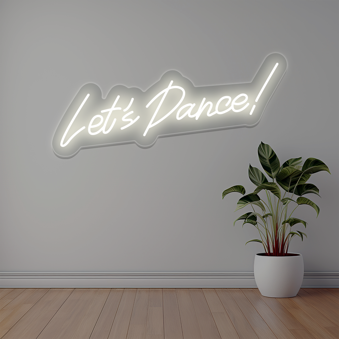 Let's Dance Neon Sign
