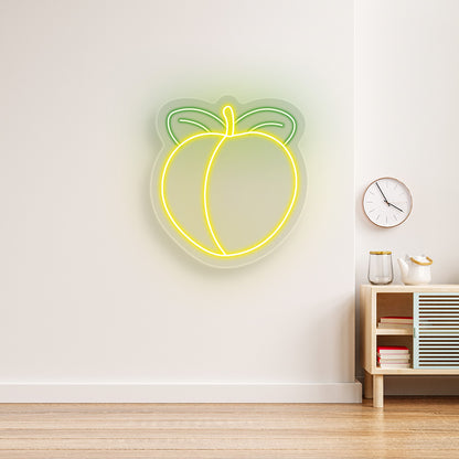 Peach Multicolor Neon Sign | CNUS017040 | Yellow