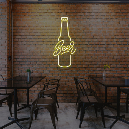 Beer Pint Neon Sign | CNUS015792 | Yellow