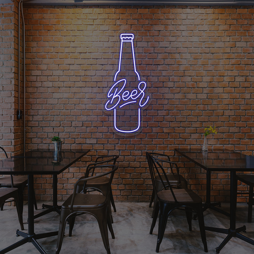 Beer Pint Neon Sign | CNUS015792 | Blue