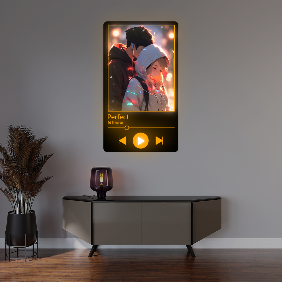 Personalized Song Illuminated Sign | CNUS014787 | CrazyNeon.com – Crazy ...