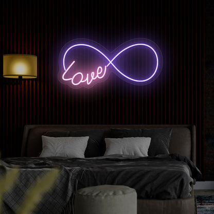 Infinity Love Neon Sign