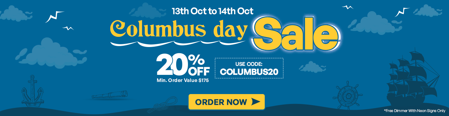 Columbus Day Sale