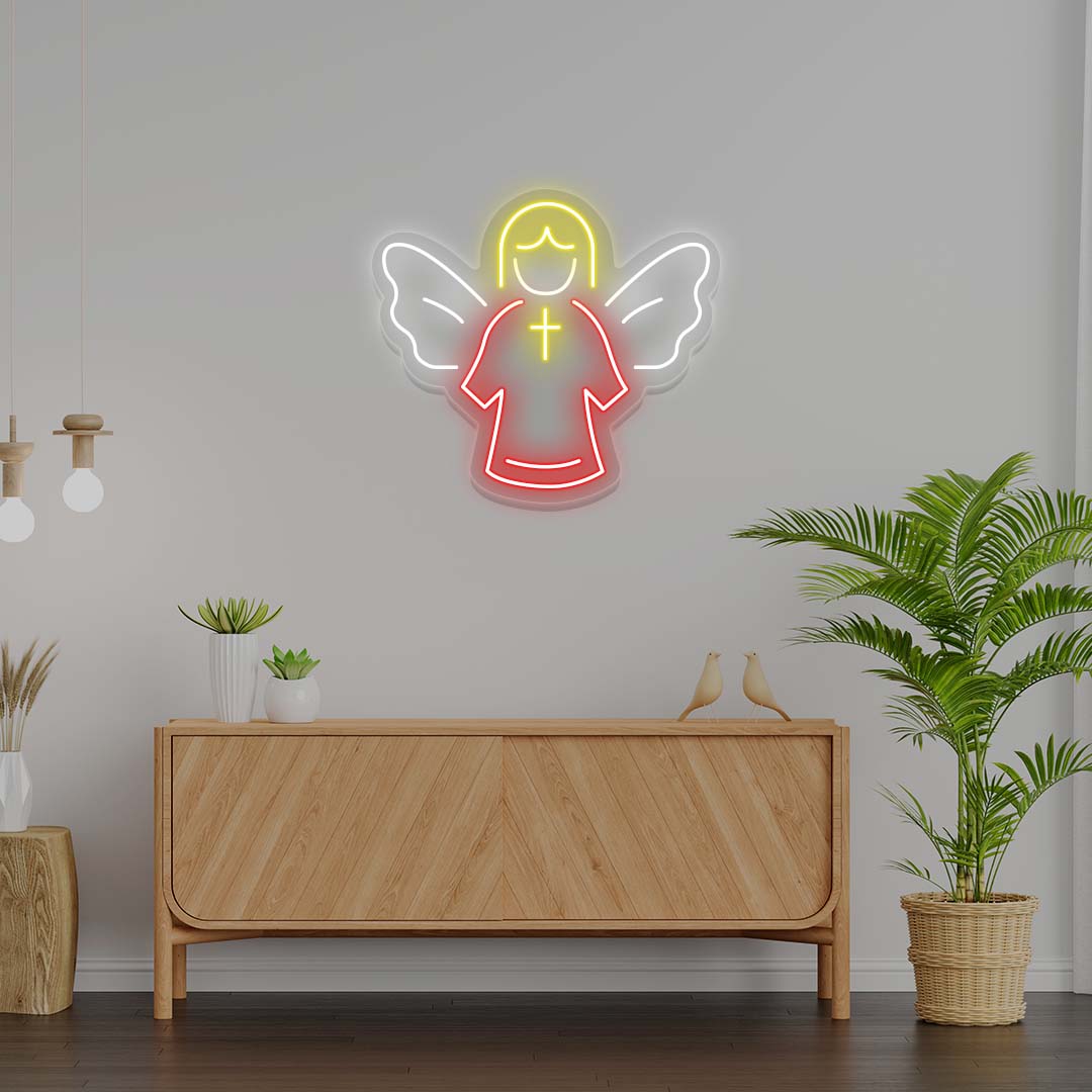 Christmas Angel Neon Sign | CNUS024121