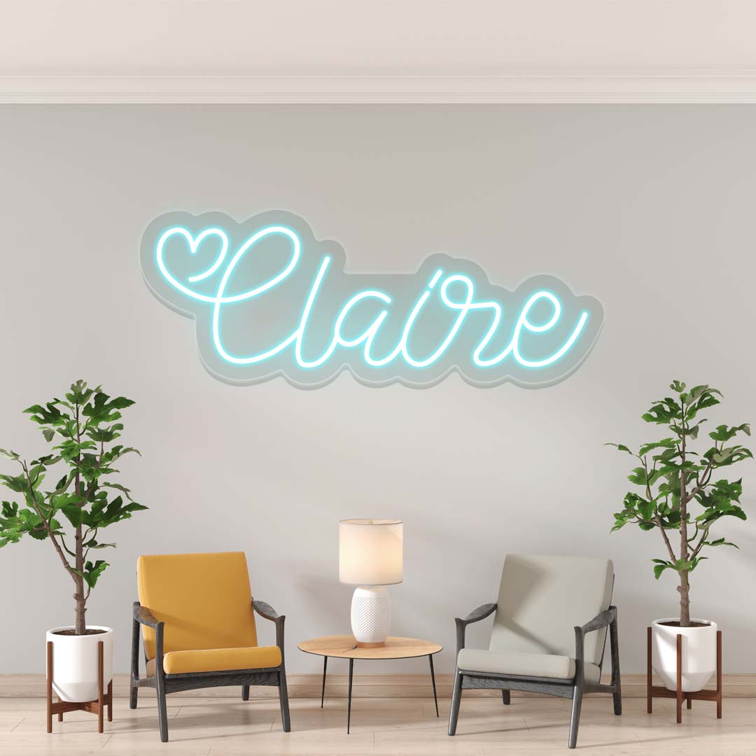 Claire Name Neon Sign | CNUS023169