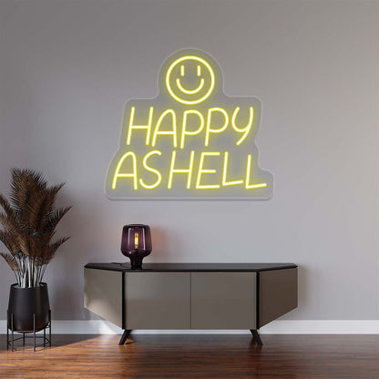 Happy As Hell Neon Sign | CNUS023705