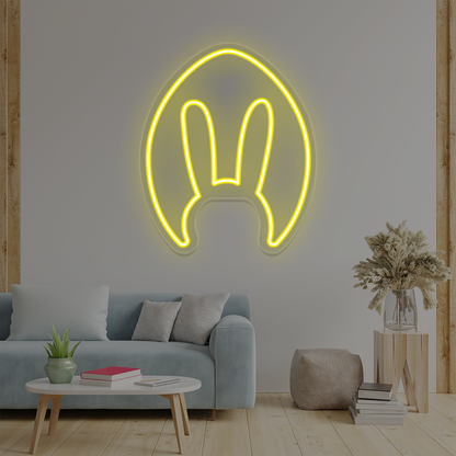 Easter Bunny Neon Sign