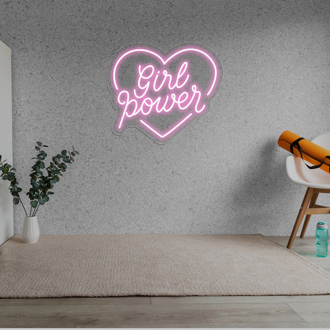 Power Neon Sign