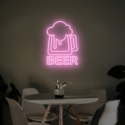 Beer Mug Neon Sign