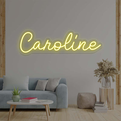 Caroline Name Neon Sign