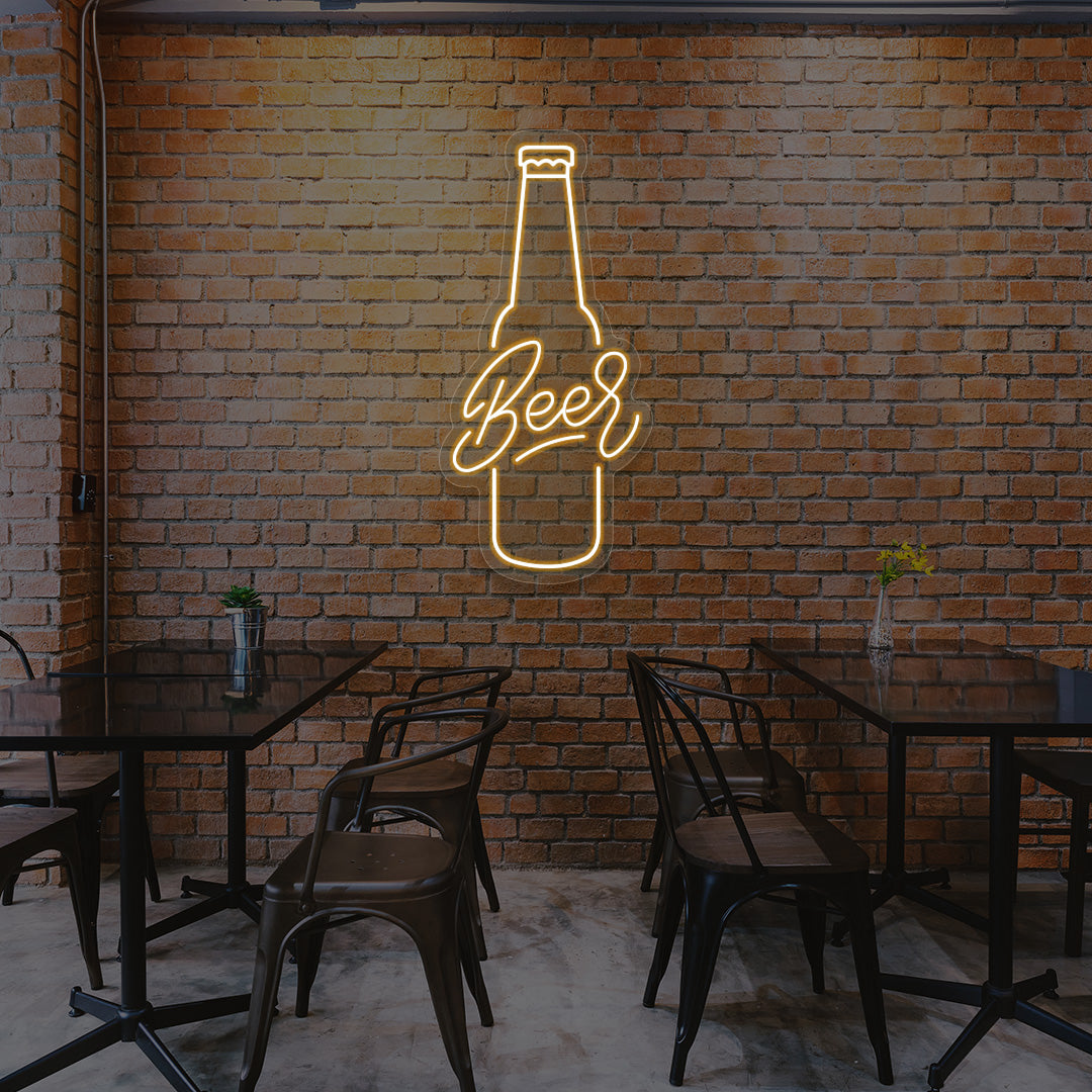Beer Pint Neon Sign | CNUS015792 | Orange