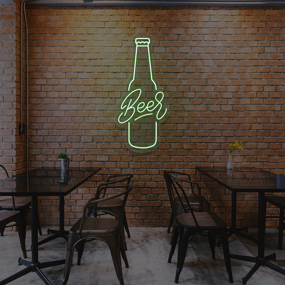 Beer Pint Neon Sign | CNUS015792 | Green