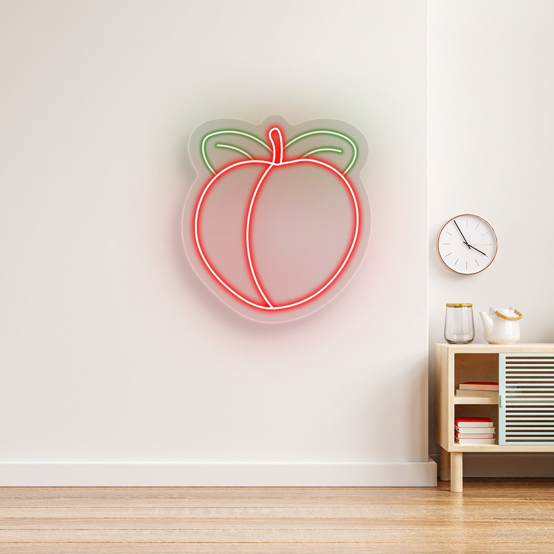 Peach Multicolor Neon Sign | CNUS017040 | Red