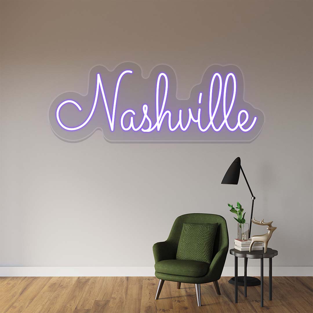 Nashville Name Neon Sign | CNUS022689