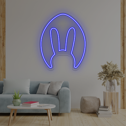 Easter Bunny Neon Sign