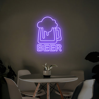 Beer Mug Neon Sign