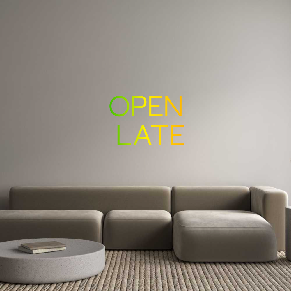 CN LED NEON: 
OPEN
 LATE