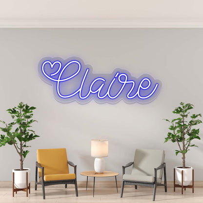 Claire Name Neon Sign | CNUS023169