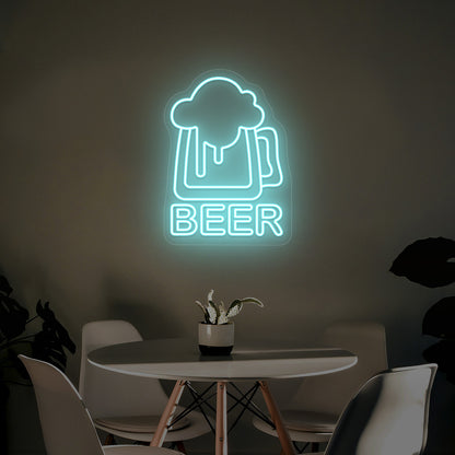 Beer Mug Neon Sign